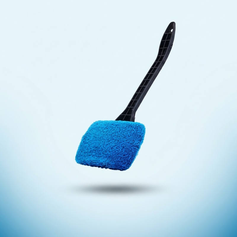 Car Window Cleaner Brush Kit | Crystal Clear Windows in 10 Minutes — Professional Results Without the Price