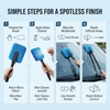 Car Window Cleaner Brush Kit | Crystal Clear Windows in 10 Minutes — Professional Results Without the Price
