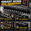 Screwdriver Organizer Tool | A Tidy Tool Wall in Minutes — Holds 14 Screwdrivers Securely