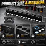 Screwdriver Organizer Tool | A Tidy Tool Wall in Minutes — Holds 14 Screwdrivers Securely