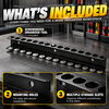 Screwdriver Organizer Tool | A Tidy Tool Wall in Minutes — Holds 14 Screwdrivers Securely