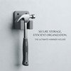 Wall Mounted Hammer Holder | Quick Access in Seconds — Durable Single-Tool Storage