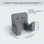 Wall Mounted Hammer Holder | Quick Access in Seconds — Durable Single-Tool Storage